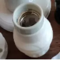 津耐 无网灯灯头 规格:瓷螺口 吊式 E27 10A 2个装l