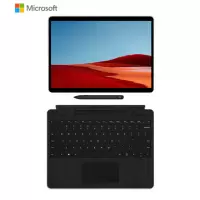 微软Surface Pro X+带超薄触控笔 二合一平板电脑/笔记本 | 13英寸窄边框 ARM处理器/16G/256G SSD/LTE