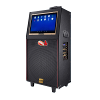 先科X23音响带显示屏移动拉杆户外音箱蓝牙唱歌播放器