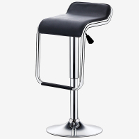 吧台椅凳子 餐椅子酒吧椅吧凳 可升降高脚椅凳HK105 黑色