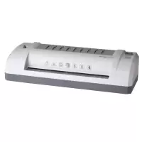 得力 Deli  3893 A4热塑封机,两档控温型,ABS外壳,银灰(包装数量 1件)