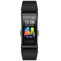 华为手环 4 Pro(曜石黑)炫彩表盘 NFC智能刷卡 健康管理 专业运动指导 GPS 智能运动手环