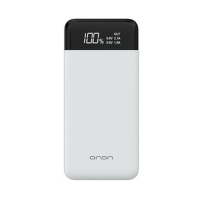 昂达C11 10000毫安大容量充电宝 手机移动电源 电子屏显示 黑色 单个装