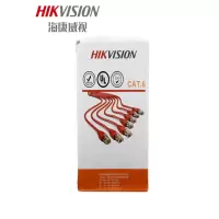 海康威视 (HIKVISION) 经销铜缆双绞线 DS-1LN6-UE 六类工程级网络无氧铜非屏蔽双绞线
