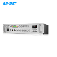 先科(SAST)会议音响8寸100W 功放200W 会议话筒鹅颈一拖二 音箱线 电源线 插座等材料套餐