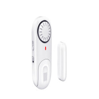 凌防(LFang)D1 门磁报警器门窗防盗报警器家用店铺防盗窗户门铃开门未关门提醒器大门门禁智能防盗报警器