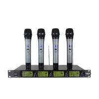 万利达(Malata)MV-04 一拖四U段无线手持话筒 演唱会议舞台麦克风