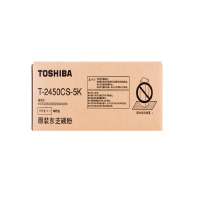 东芝(TOSHIBA)T-2450CS-5K原装碳粉 黑色墨粉适用于e-STUDIO223/243/225/245