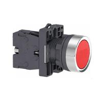 施耐德电气XA2按钮XA2EW34B1 LED型(单个装)-(个)平头按钮红色 塑料