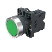 施耐德电气XA2按钮XA2EA35绿色 塑料(单个装)-(个)平头按钮