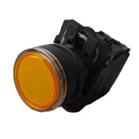 施耐德电气 XB5A按钮XB5AW35B1C黄色(单个装)-(个)塑料 LED型平头按钮