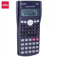 得力(deli) D82MS 学生计算器函数多功能计算机中学生专用科学函数型