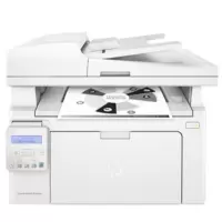 惠普（HP）LaserJet Pro MFP M132snw 激光打印复印扫描传真一体机 （RY）