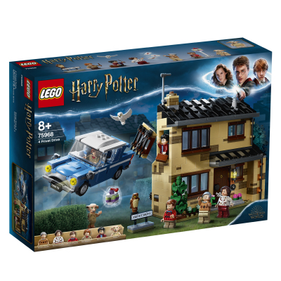 LEGO乐高哈利波特系列女贞路 4 号75968 男孩女孩8岁+生日礼物 玩具积木
