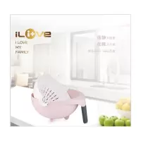 ILI+VE-爱家多功能旋转沥水蔬果篮LF-E082