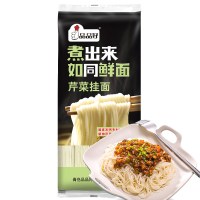 品品好如同鲜面芹菜蔬菜挂面500g成人儿童营养龙须面条