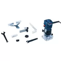 博世(BOSCH)修边机GKF550木材倒角开槽机小电木铣电动工具 标配