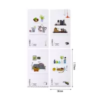 得力(deli)笔记本文具记事本加厚小清新大学生日记本子办公学生用商务韩国简约手账本 小清新文艺本子开学用品 闲暇午后9