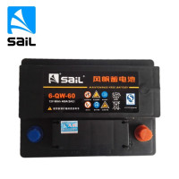 风帆(sail) 汽车电瓶蓄电池6-QW-60