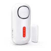 凌防(LFang)KR-D2 门磁报警器门窗防盗报警器家用店铺无线遥控防盗窗户大门门禁智能防盗报警器