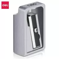 得力(deli)经典锌合金卷笔刀/学生铅笔削笔器/转笔刀 0596