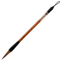 得力6580-毛笔(棕色)(1支/袋)