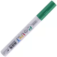 得力(deli)S558 油漆笔 12支/盒 整盒售 绿色