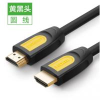 绿联 HD101 hdmi线2.0版4k高清线3d数据电脑电视连接线10米黑头HDMI:圆线 10米