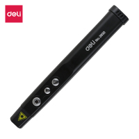 得力3930一体式翻页激光笔(黑)(XF)