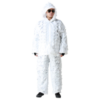 兵行者伪装衣C836雪地防航拍