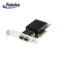 Femrice万兆光纤网卡原装英特尔Intel芯片pci-e服务器网卡 有线网卡 Intel 82599EN-F1单光口