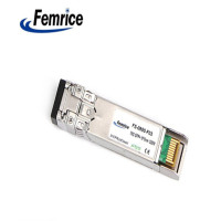 Femrice万兆光纤网卡原装英特尔Intel芯片pci-e服务器网卡 有线网卡 万兆单模模块10G SFP+ 10KM