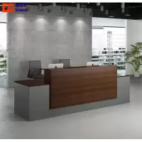 德诚和(DECHENGHE)公司办公前台收银台 接待台迎宾台咨询台 简约柜台服务台