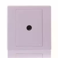 正泰 CHINT NEW7-U21100 宽频电视插座(包装数量 1个)