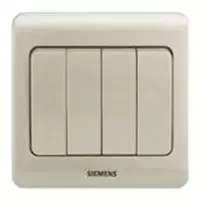 西门子 SIEMENS 5TA0246-1CC13-3 远景系列5TA0246-1CC13-3四位双控大翘板开关
