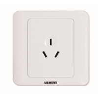 西门子 SIEMENS 5UB0100-1CC1 远景雅白一位三极插座5UB0 100-1CC1(包装数量 1个)