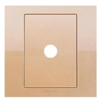 西门子 SIEMENS 5UH8014-3NC03 悦动空白面板5UH80143NC03 悦动香槟金空白面板带出线孔