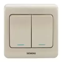 西门子 SIEMENS 5TA0117-1CC13-3 远景系列5TA0117-1CC13-3二位单控大翘板开关