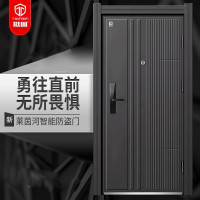 挺固(TING GU) 莱茵河 2150*1160mm 外开K2指纹锁 甲级安全防盗门 黑色 （单位：扇）