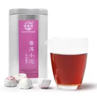 滇香阁 云南普洱茶小沱茶熟茶140g罐装 勐海茶区传统工艺无添加