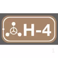 京苏 BS-ESA044 能源识别点挂牌-液压能 H4，38*76mm，1mm铝板，2个/包(包装数量 2个)