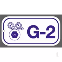 京苏 BS-ESA012L 能源识别点挂牌-气压能 G2，50*64mm，1mm铝板，2个/包(包装数量 2个)