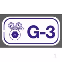 京苏 BS-ESA013L 能源识别点挂牌-气压能 G3，50*64mm，1mm铝板，2个/包(包装数量 2个)