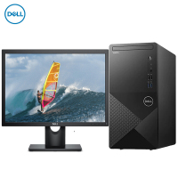 戴尔(DELL)成就Vostro3000系列 全新英特尔十代处理器 商用办公 家用娱乐 台式机电脑整机 19.5英寸屏(Intel i5-10400 8GB 256GB 集显)