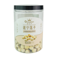 冠耳 新鲜干货去心白莲无心建宁莲子 250g/罐