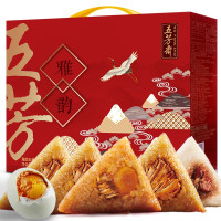 五芳斋粽子 粽子礼盒 鸭蛋粽子大礼包 雅韵五芳1200g