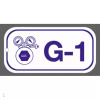 京苏 BS-ESL011 能源识别点挂牌-气压能 G1,38*76mm,高性能不干胶,2个/包(包装数量 2个)