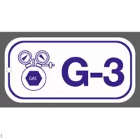 京苏 BS-ESL013 能源识别点挂牌-气压能 G3，38*76mm，高性能不干胶，2个/包(包装数量 2个)