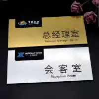 守候阳光 标牌300*150mm 铝合金型材 弧面 uv喷绘 房间门牌(定制产品,订单请联系)(单位:块)