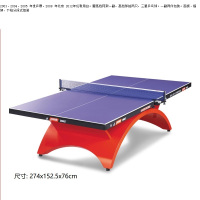 红双喜(DHS) 乒乓球台大彩虹乒乓球桌乒乓桌标准训练比赛(台面,台脚)TCH 274x152.5x76cm(单位:件)